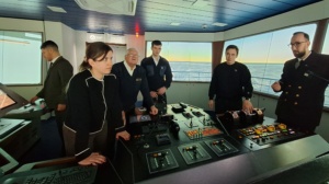 Обучение судоводителей ФГУП «Атомфлот» на навигационном тренажере УАЛ 22220 (фото 1)